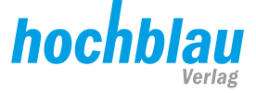Logo hochblau Verlag